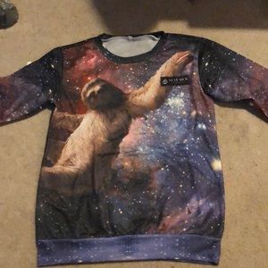 Stay Sick Sloth Long sleeve Crewneck